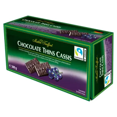 Шоколад (цукерки) Mints (м'ята) Maitre Truffout Австрія 200г