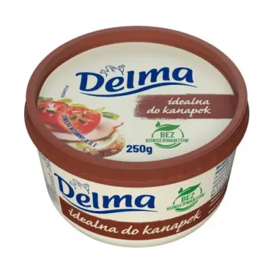 Маргарин БЕЗ КОНСЕРВАТІВ Delma Extra 39% 250 г Польща