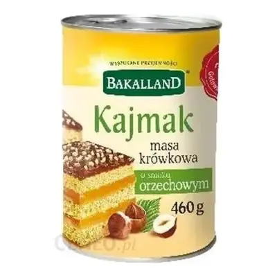 Згущене молоко з горіховим смаком Bakalland Masa krowkowa 460 г Польща