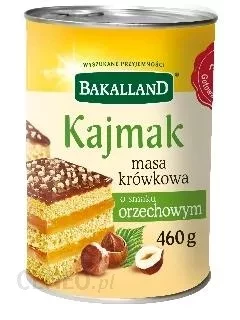 Згущене молоко з горіховим смаком Bakalland Masa krowkowa 460 г Польща