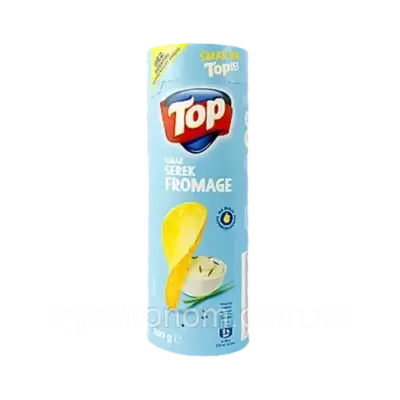 Чипси без додаткових підсилювачів смаку TOP Smak Serek Fromage 100 г Польща