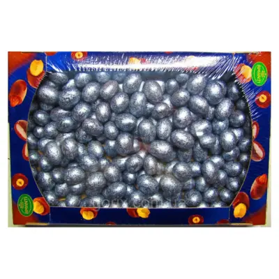 Драже в сріблястій глазурі "Міндаль Silver" Amanti, 1 кг