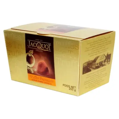 Цукерки Трюфель "Яблуко з корицею" Jacture Fancy Truffles Seveur Pomme Cannelle 200 г Франція