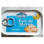 Печінка тріски копчена Cote Mer Foie de Morue Gout fume 120 г Іспанія