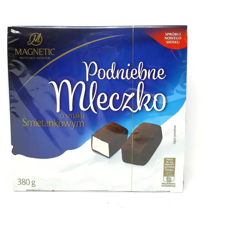 Цукерки пташине молоко зі сметанковим смаком Magnetic Podniebne Mleczko 380г