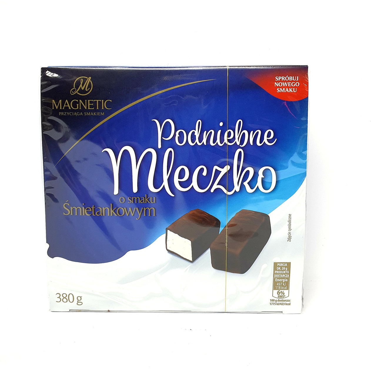 Цукерки пташине молоко зі сметанковим смаком Magnetic Podniebne Mleczko 380г