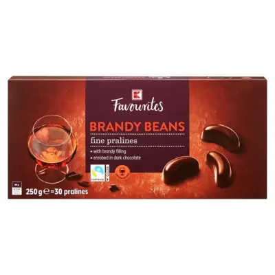 Шоколадні цукерки з бренді Обране Brandy Beans Німеччина 250г