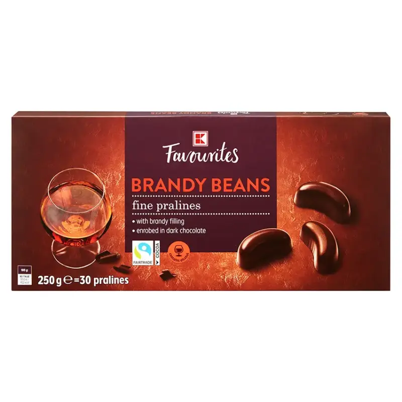 Шоколадні цукерки з бренді Обране Brandy Beans Німеччина 250г