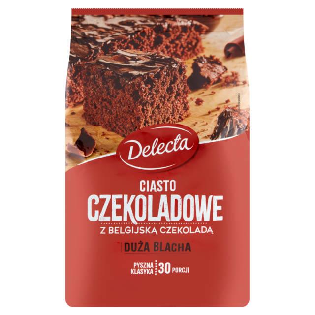 Шоколадний торт із Бельгійського шоколаду Delecla Ciasto Czeczekoladowe 670г Польща