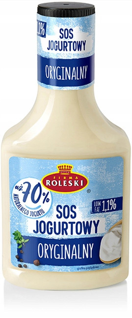 Соус Йогуртовий початковий Roleski Sos Jogurtowy Оryginalny 325мл Польща