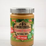 Арахісова паста натуральна без цукру, глютену і пальмової олії Monterico 100% Natural 500г Іспанія