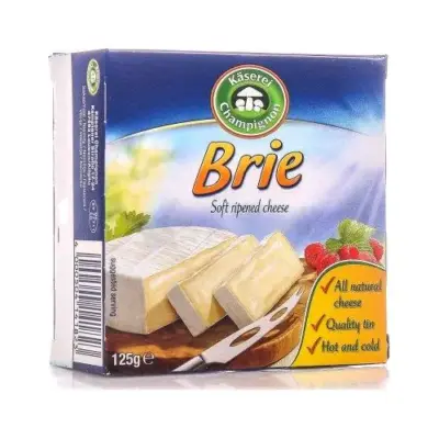 Сир з білою цвіллю Brie Kaserei Champignon 125 г Німеччина