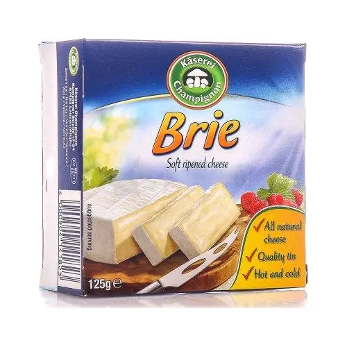 Сир з білою цвіллю Brie Kaserei Champignon 125 г Німеччина