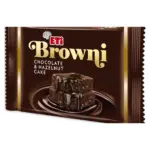 Шоколадно-горіховий торт Брауні, ETI BROWNI Czekolate&Hazelnut 200 г