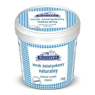 Кремовий сир натуральний Mleczarnia 1кг Польща