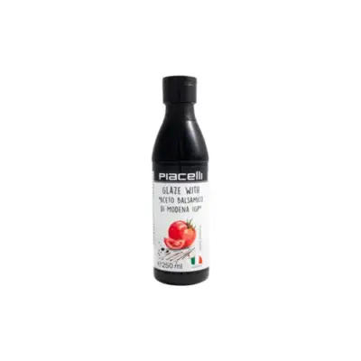 Глазур з бальзамічним оцтом PIACELLI Glaze With Aceto Balsamico di Modena IGP 250 мл Австрія