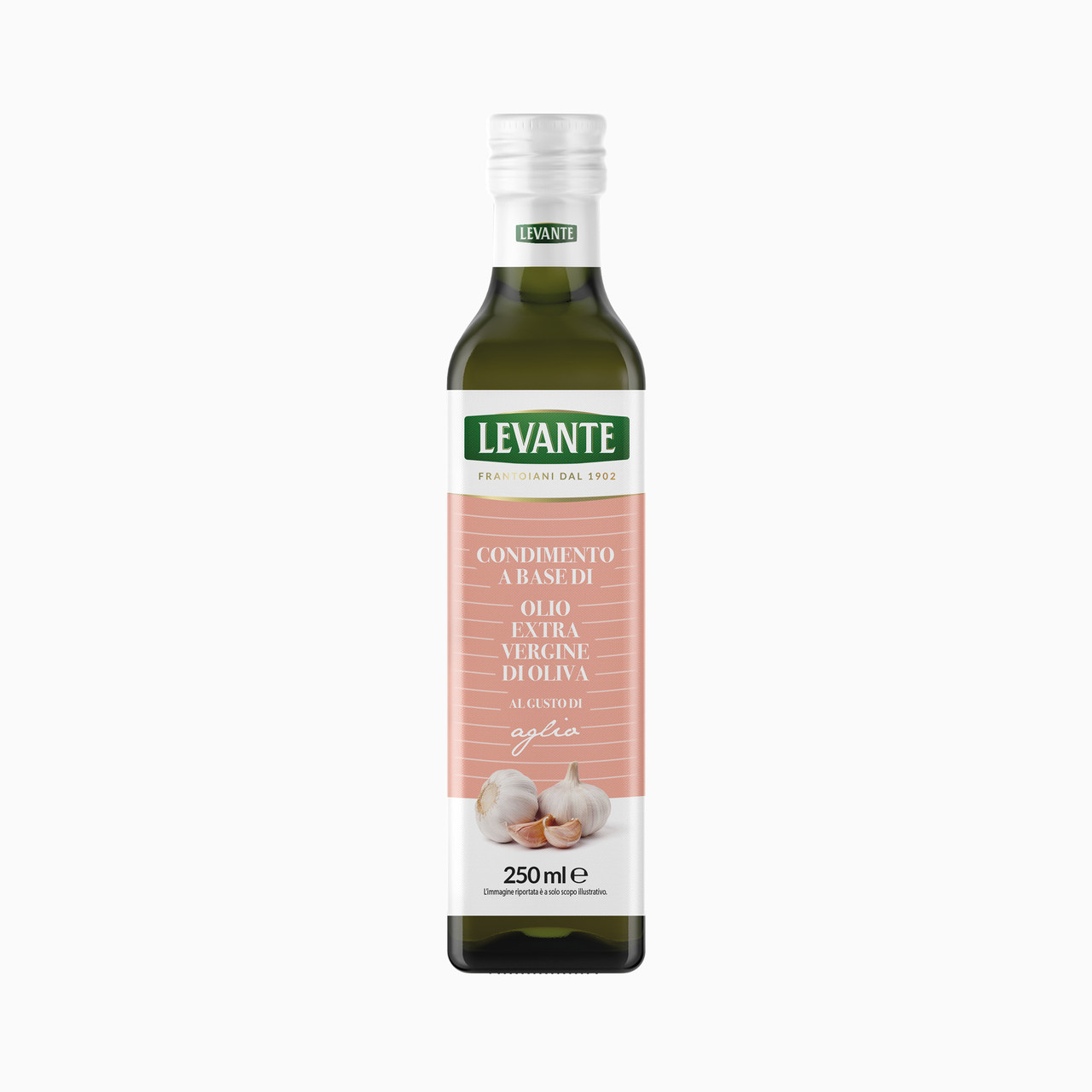 Оливкова олія з часником LEVANTE Olio Extra Vergine all'Aglio 250 мл Італія