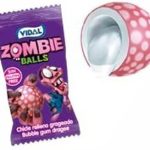 Жувальні гумки БЕЗ ГЛЮТЕНА Зомбі Болс Vidal Zombie Balls 5 г Іспанія