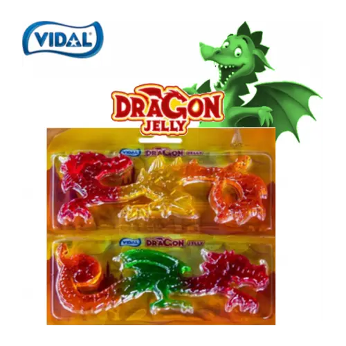 Желейні цукерки без глютену Dragon Vidal Іспанія 66 г
