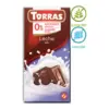 Шоколад без цукру та глютену Молочний Torras Leche 75 г Іспанія