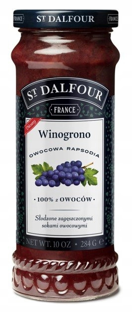 Джем Преміальний Виногроно (Грозь винограду) St. Dalfour Winogrono 284 г Франція