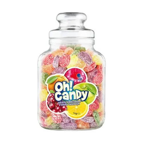 Льодяники (цукерки) Фруктові 5 смаків Argo Oh! Candy 900г Польща