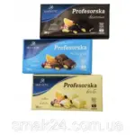 Шоколад білий “Професор” з Апельсоном, Арахісом і родзинками Magnetic Profesorska 180 г Польща