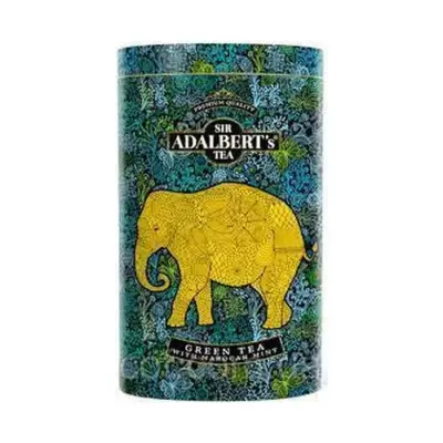 Чай зелений заварний із марокканської м'ятою Sir Adalbert's Green Tea Marocan Mint 110 г Шрі Ланка