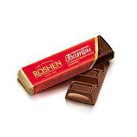 Батончик Roshen темний шоколад 40 г