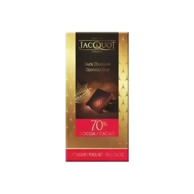 Шоколад чорний 70% какао Jacturec Dark Chocolate 100 г Франція