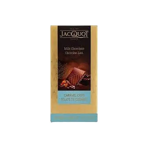 Шоколад молочний Карамель і Сіль Jactures Milk Caramel Chips 100 г Франція