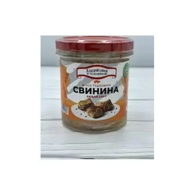 Тушкова свиняча Годовський м'ясокомбінат 300 г Україна