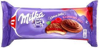 Печиво в шоколаді з малиновою начинкою Milka Choco Jaffa Швейцарія 147г