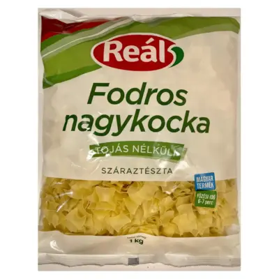 Макаронні вироби "Згорнутий великий куб" Real Fodros Nagykocka 1 кг Угорщина