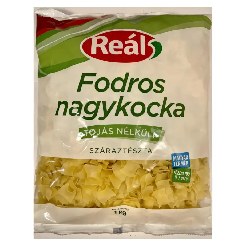 Макаронні вироби “Згорнутий великий куб” Real Fodros Nagykocka 1 кг Угорщина
