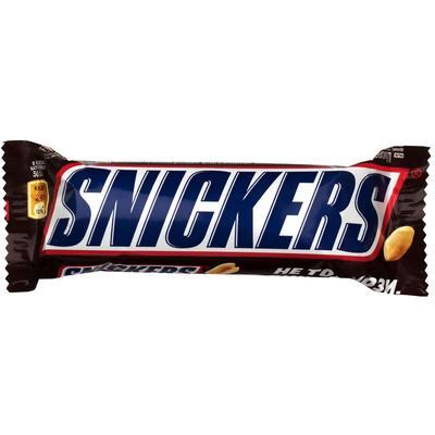 Шоколадний батончик SNICKERS 40 г Великобританія