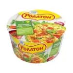 Локшина яєчна швидкого приготування зі смаком курки Rollton 75 г (склянка)