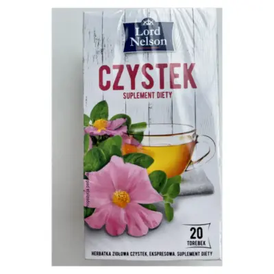 Чай з Ланданником Lord Nelson Czystek (20 пак.X 2 г) 40 г Польща