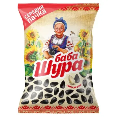 Семески соняшника смажені "Баба Шура" 110г