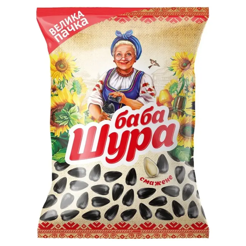Семески соняшника смажені “Баба Шура” 145 г