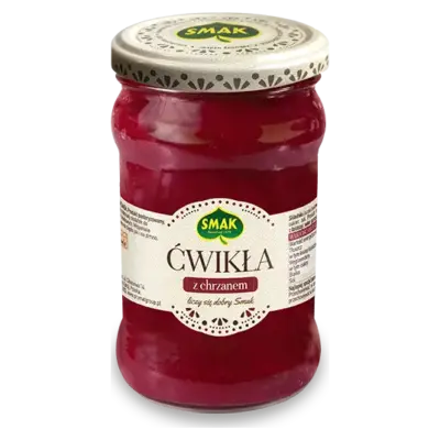 Свекла с хреном Smak Ćwikła z chrzanem 290г Польша