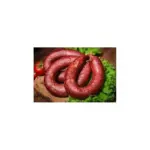 Ковбаса “Краковська” ТМ “Дунаївські ковбаси” (1 кільце 300 г)