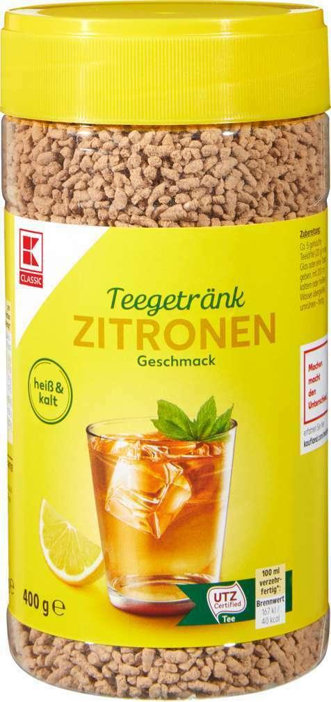 Чайний напій Лимон K-Classic Teegetränk Zitrone 400 г Німеччина