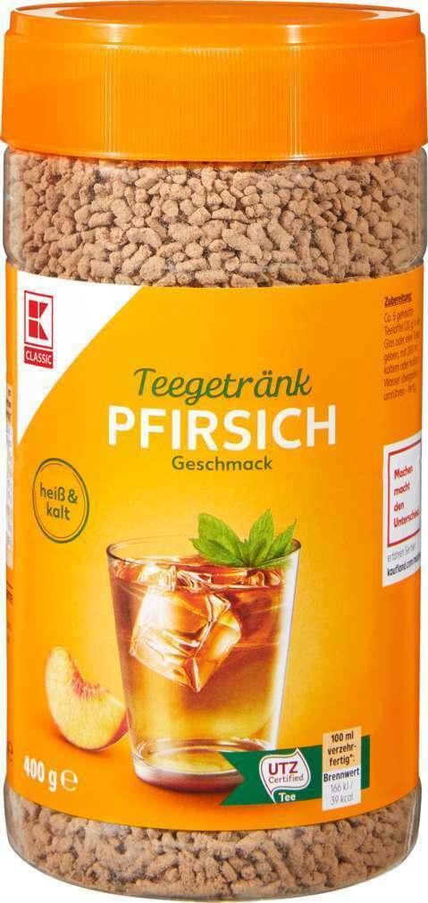 Чайний напій Персик K-Classic Teegetränk Peach 400 г Німеччина