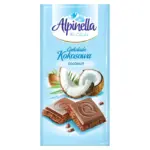 Шоколад “Alpinella kokosawa” (Альпінелла молочний з кокосом), Польща, 100 г