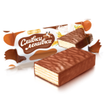 Цукерка вафельна Вершки-Ленівки Roshen 32.5 г