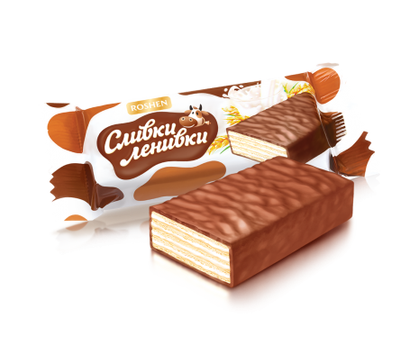 Цукерки вафельні Вершки-Ленівки Roshen 1 кг
