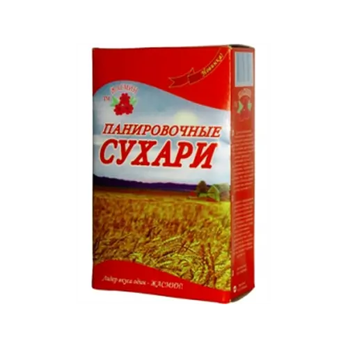 Панівні сухарі для м’яса, риби й овочів Жасмин 90 г