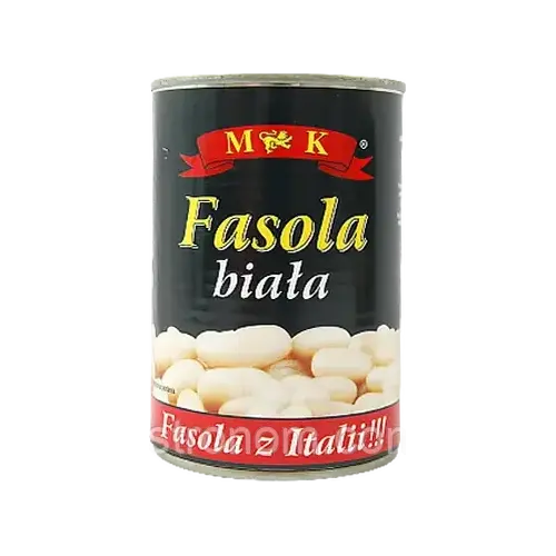 Фасоль біла консервована M&K Fasola Biala 400 г Польща