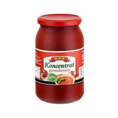 Паста томатна 30% M&K Koncentrat Pomidorowy Польща 900г